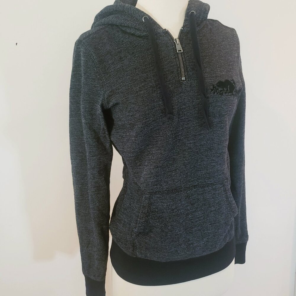 Roots Cotton Blend Hoodie Sweatshirt